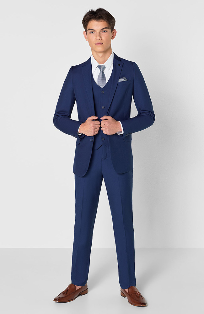 Older boys blue prom suit - Monaco